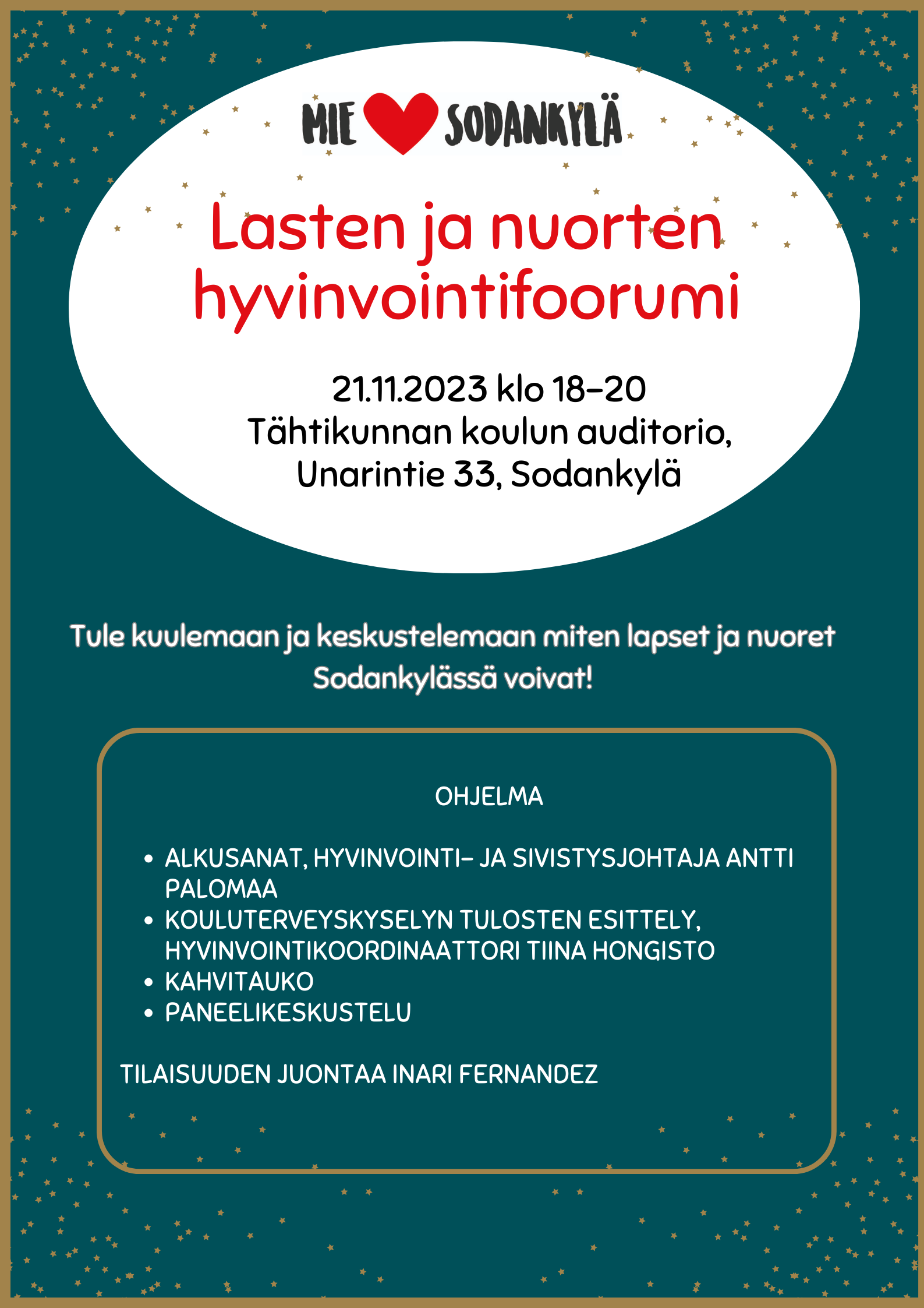 Lasten ja nuorten hyvinvointifoorumi 21.11.2023