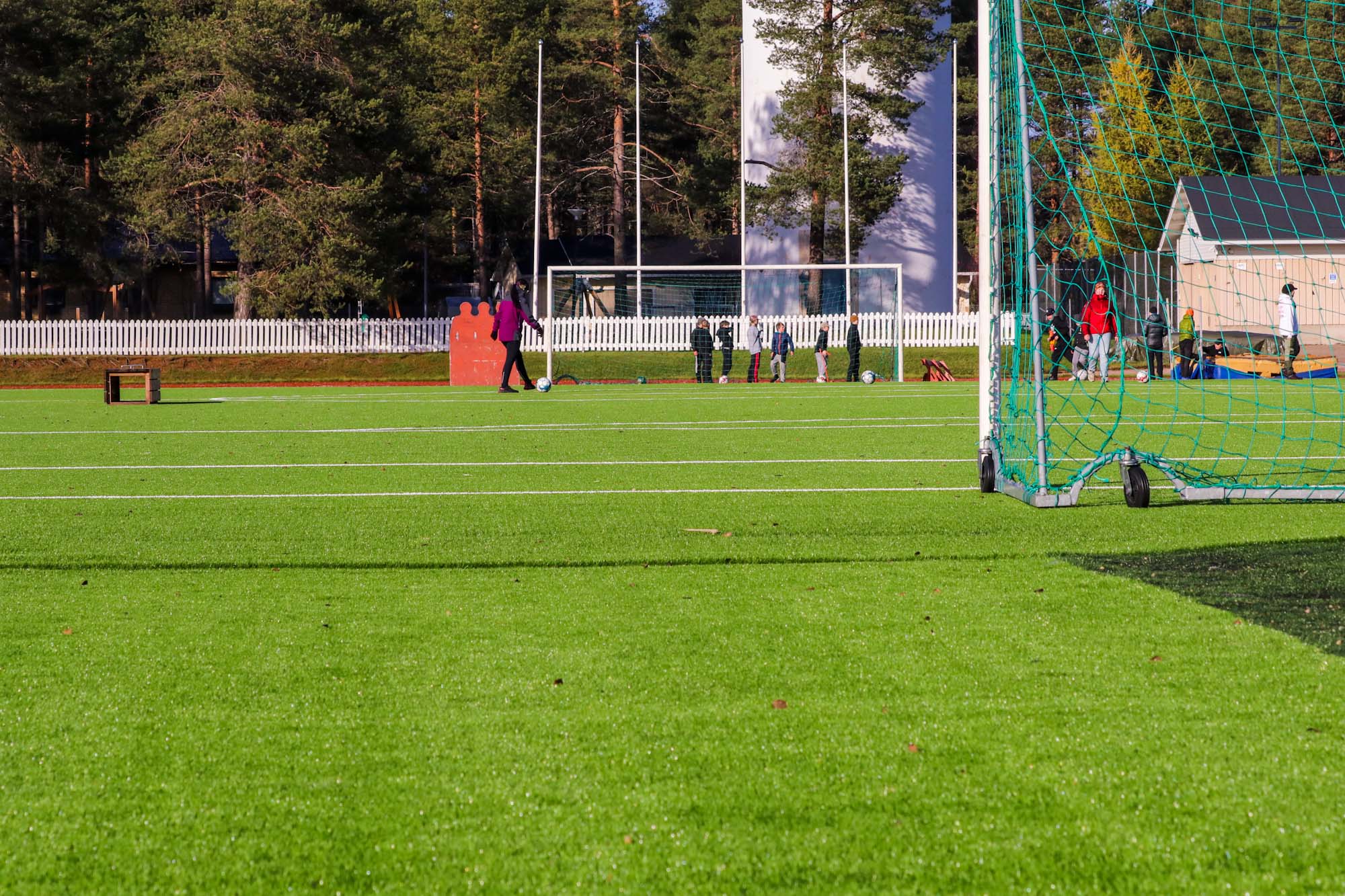 Sodankylän urheilupuiston jalkapallokenttä