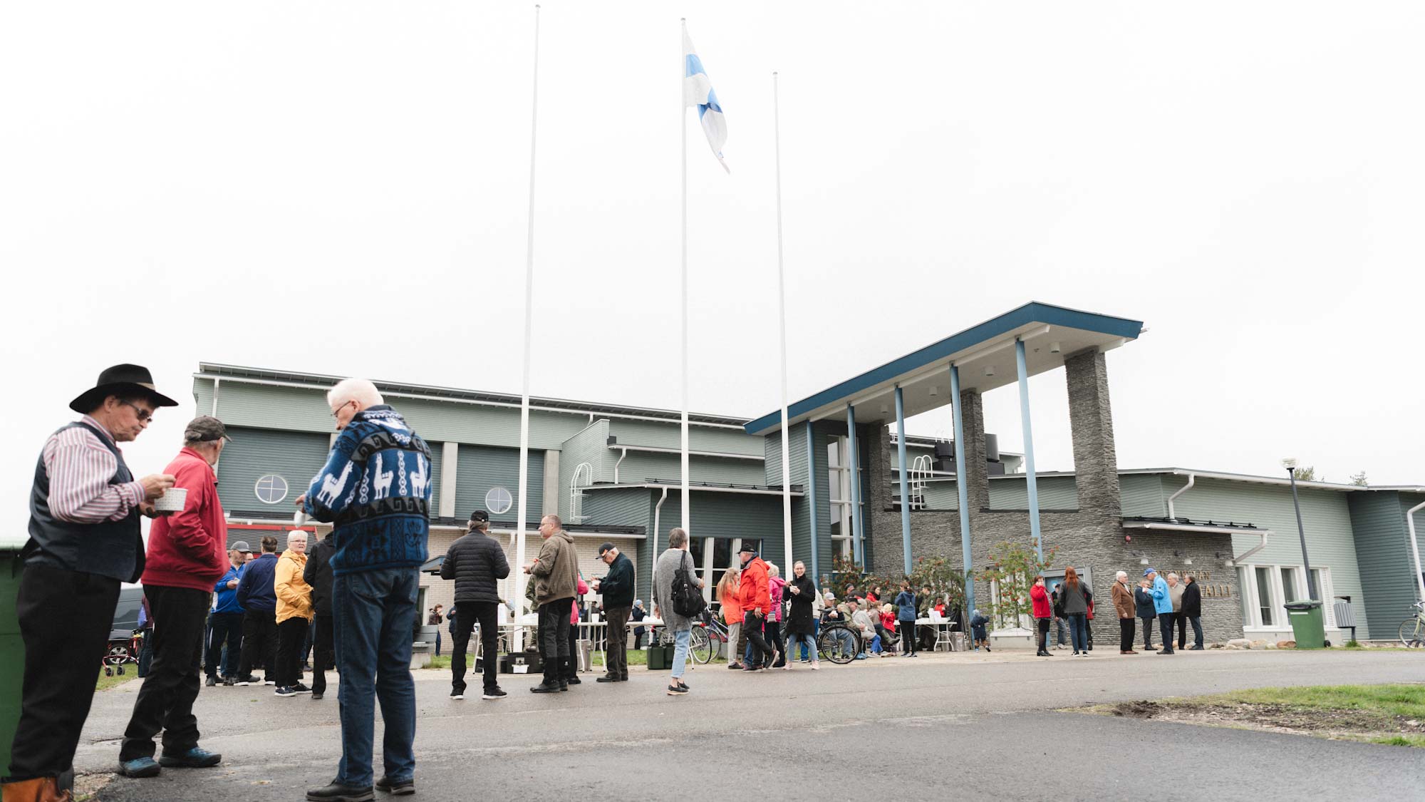 Liikuntahalli Sodankylä 130-vuotisjuhlat syyskuu 2023 (Kuva: Juhamatti Julkunen)